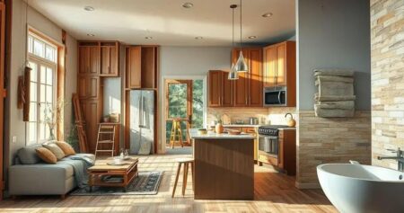 Quais são as etapas de uma reforma residencial