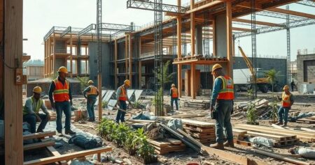 Quais são os principais desafios na construção sustentável