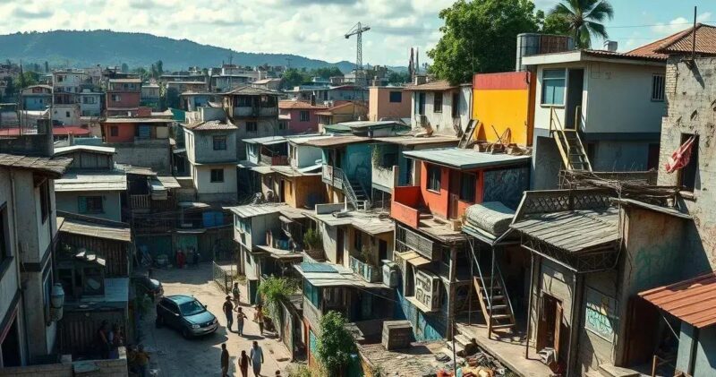 Quais são os principais desafios na urbanização de favelas