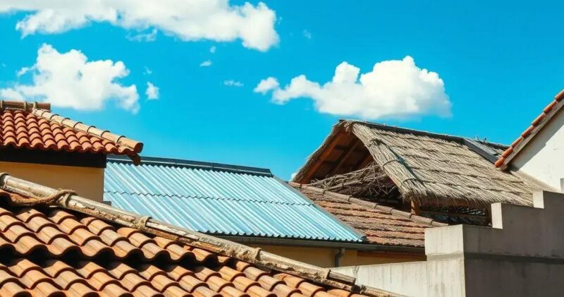 Quais são os principais estilos de telhados utilizados
