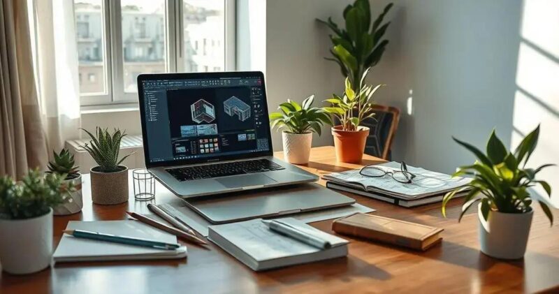 Quais são os softwares mais utilizados por arquitetos