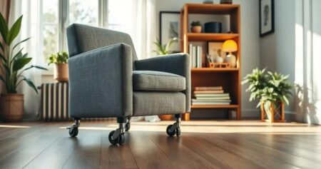 Para que servem os rodízios em móveis? Rodízio