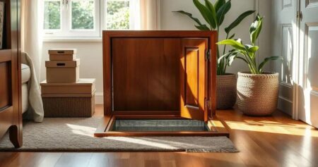 Para que serve um alçapão em residências? Alçapão