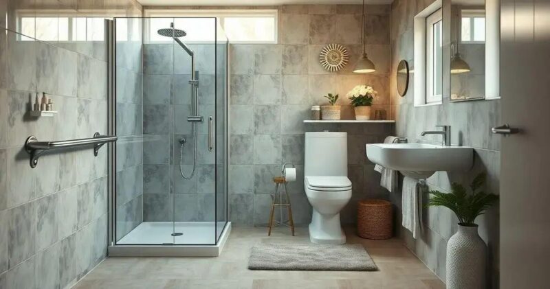 banheiro adaptado para idoso