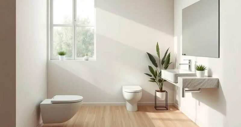 Como fazer um banheiro minimalista? banheiro minimalista