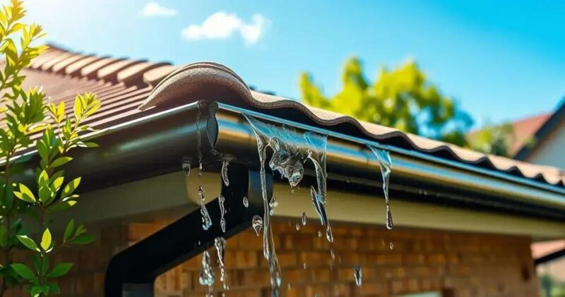 Qual a função das calhas na drenagem de águas pluviais? Calha