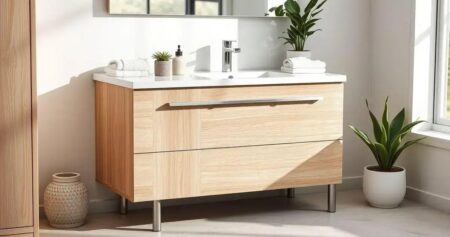 Onde encontrar gabinete de banheiro de 90 cm? gabinete banheiro 90 cm