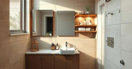 banheiro chique pequeno