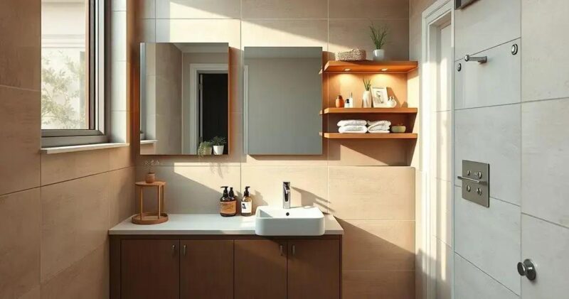 banheiro chique pequeno