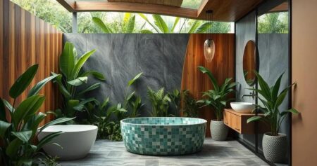 Quais são as melhores ideias para um banheiro externo? banheiro externo