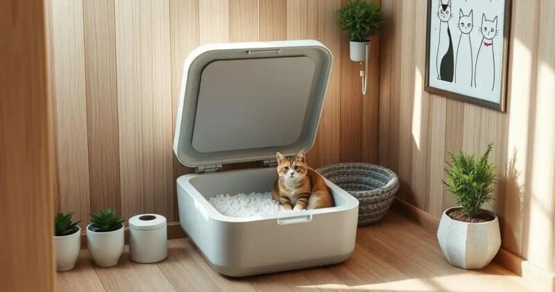 Como criar um banheiro fechado para gatos? banheiro fechado para gatos