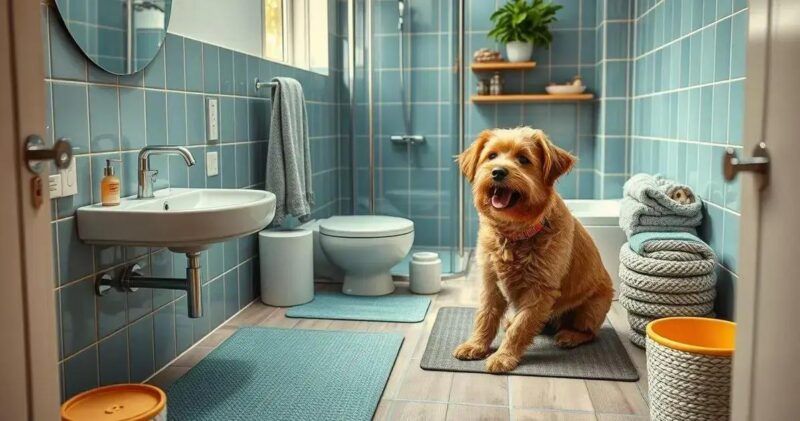 Como fazer um banheiro higiênico para cachorro? banheiro higiênico para cachorro