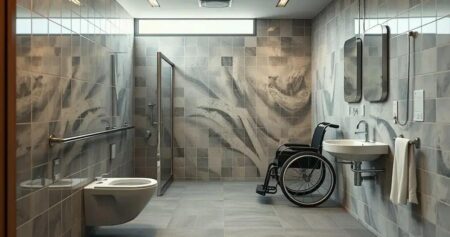 Como aplicar a norma NBR 9050 em um banheiro? banheiro nbr 9050