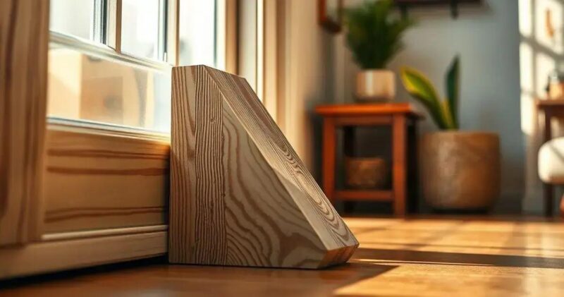 Qual a função dos calços em portas e janelas? Calço