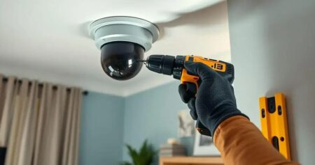 Como instalar uma câmera embutida em ambientes residenciais? Câmera embutida