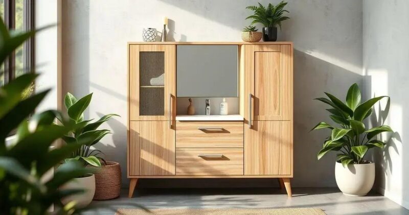 gabinete banheiro 60 x 40