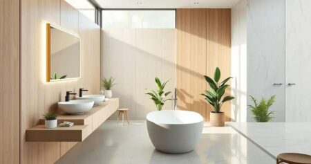 banheiro grande simples