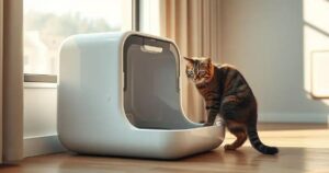 banheiro inteligente para gatos